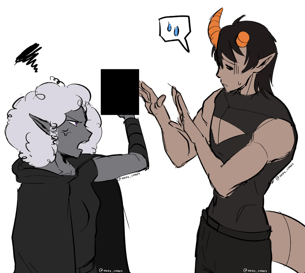 another attack from art fight 2024! ~halfbody + 2 chars (same price)